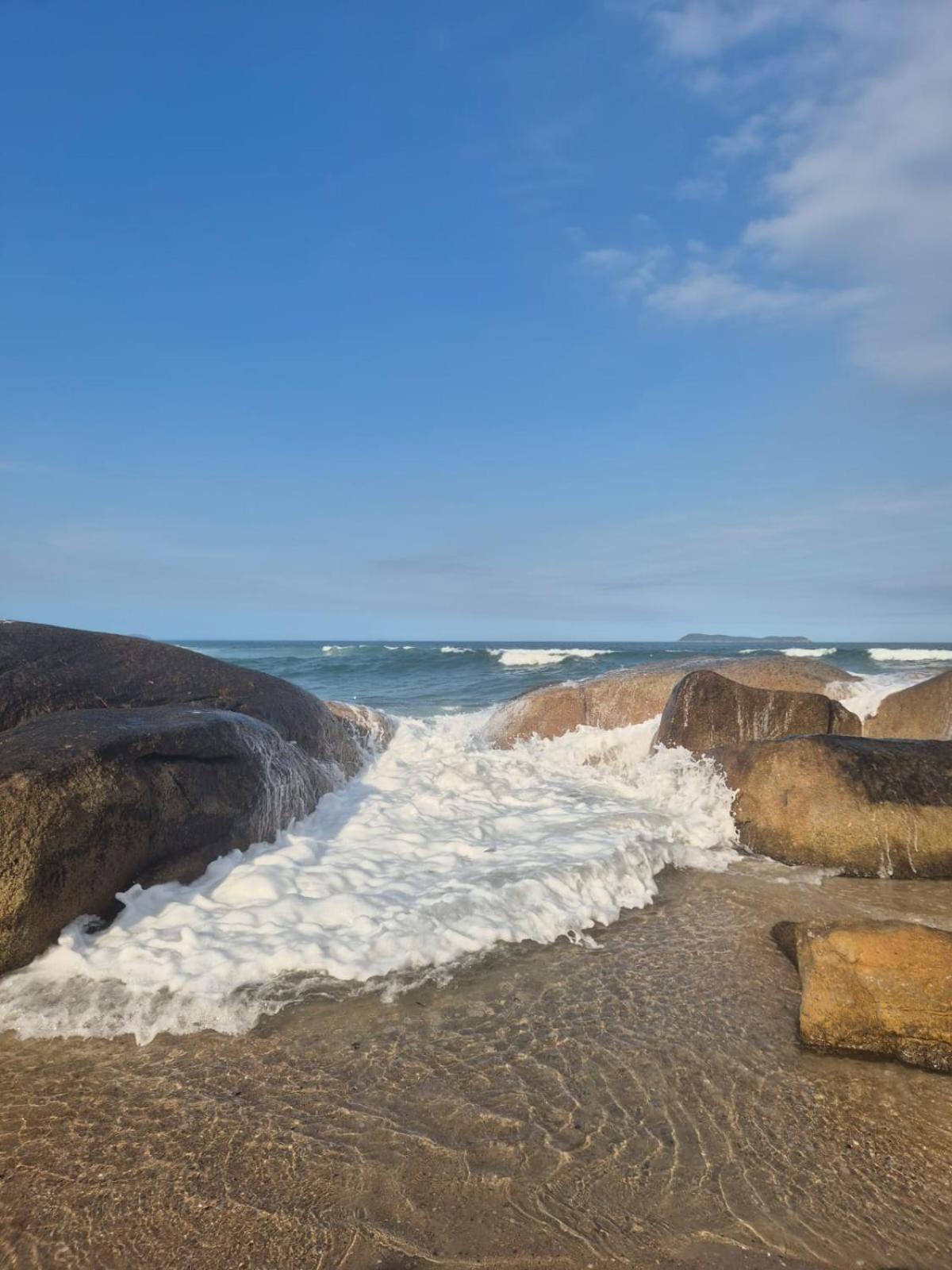 Refugio Vista Mar Praia Da Gamboa - Sc Garopaba Exteriér fotografie
