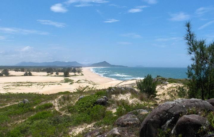 Refugio Vista Mar Praia Da Gamboa - Sc Garopaba Exteriér fotografie